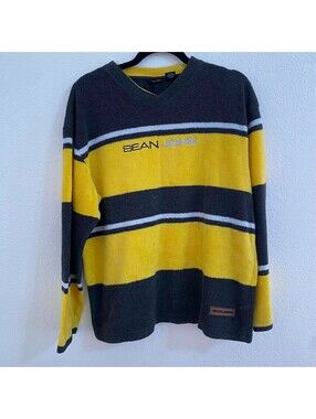 Sean John Striped Sweater Size L 16/18